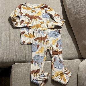 💙5 for $10💙 Carters Pajamas Set forest animal 5t